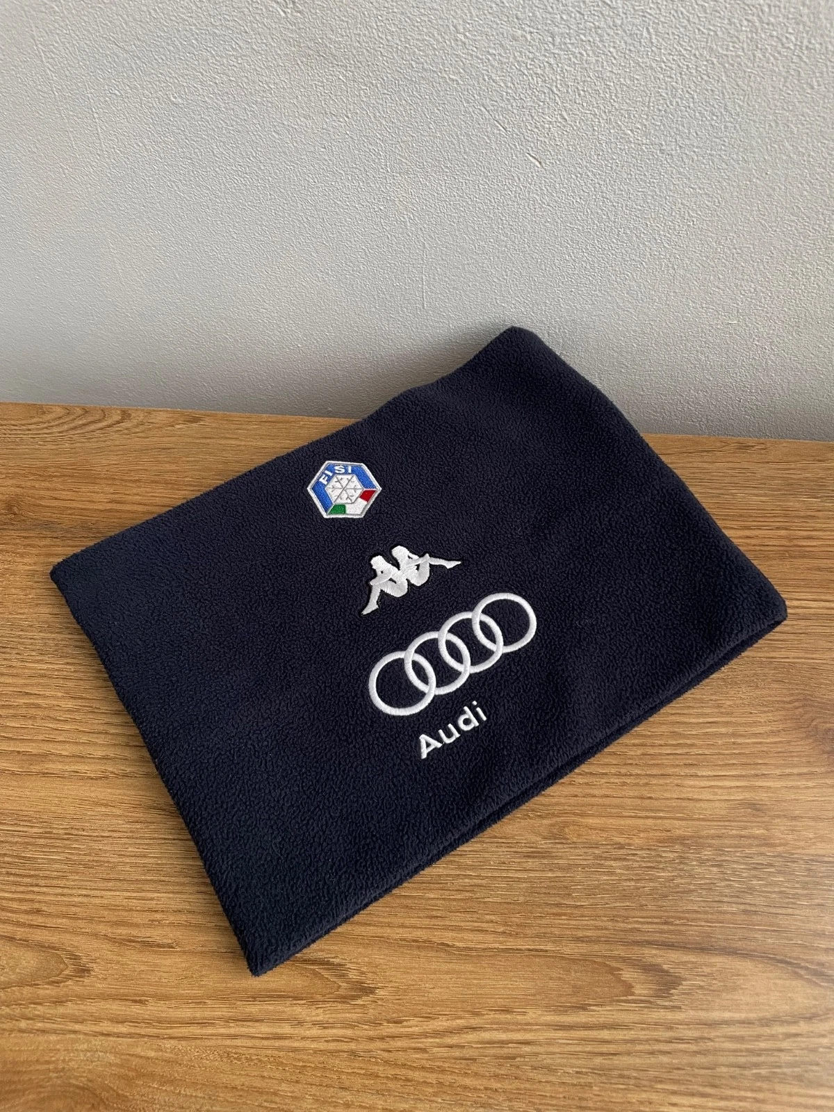 Audi Kappa Neck Warmer Scarf Black One Size Snood Cowl