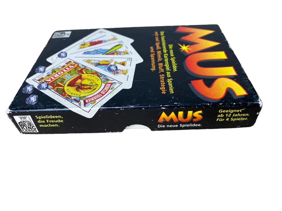 MUS Kartenspiel Mimik Bluff Strategie Spannung King Cards Retro Vintage Spiel - Bild 4 von 4