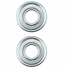 2 (1 PAIR) HOLLOW HUB/TRIKE SEALED BEARINGS (SIZE 5/8ID X 1-3/8OD) CHROME.