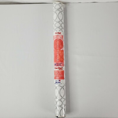 Con-Tact Brand Adhesive Covering Removable Shelf Liners 18inx15ft FAST SHIPPING