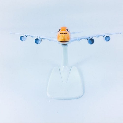 1:500 Scale Orange ANA Sea Turtle Painting A380 Alloy Plane Model Display - Picture 9 of 20