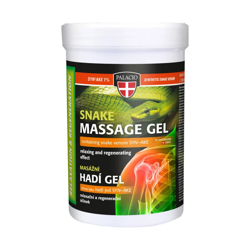 PALACIO Schlangengift-Massagegel 380 ml für Gelenke, Muskeln und Rücken