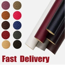 Self Adhesive Vinyl Faux Leather Fabric Repair Patch Kit for Couch Car seat Sofa
