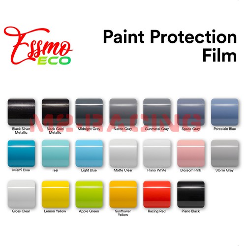 4"x8" Sample PPF Paint Protection Film Gloss Piano White Invisible Scratch Free - Picture 8 of 13