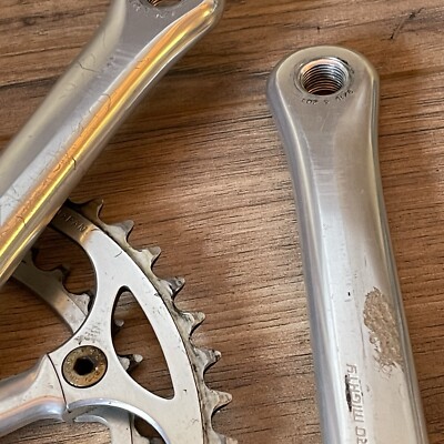 Sugino Aero Mighty Crankset 170 Double 52 42 Chainrings Square