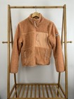 Penfield Women's Peach Deep Pile Fleece Full Zip Bold Sweater Jacket Size M