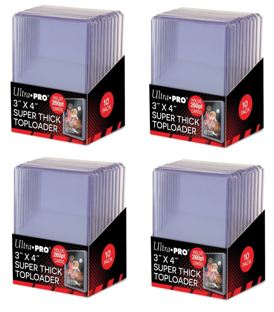 コレクション PREMIUM MAGNET LOADER 40) Ultra Pro Super Thick 260pt Toploader Card Holders For Extreme