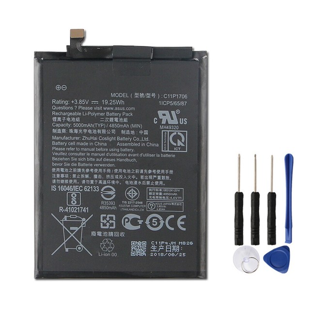 Asus zb602kl аккумулятор