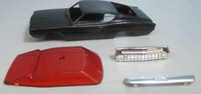"NEW" DASH BLACK TORINO TJET BODY RED WINDSHIELD 