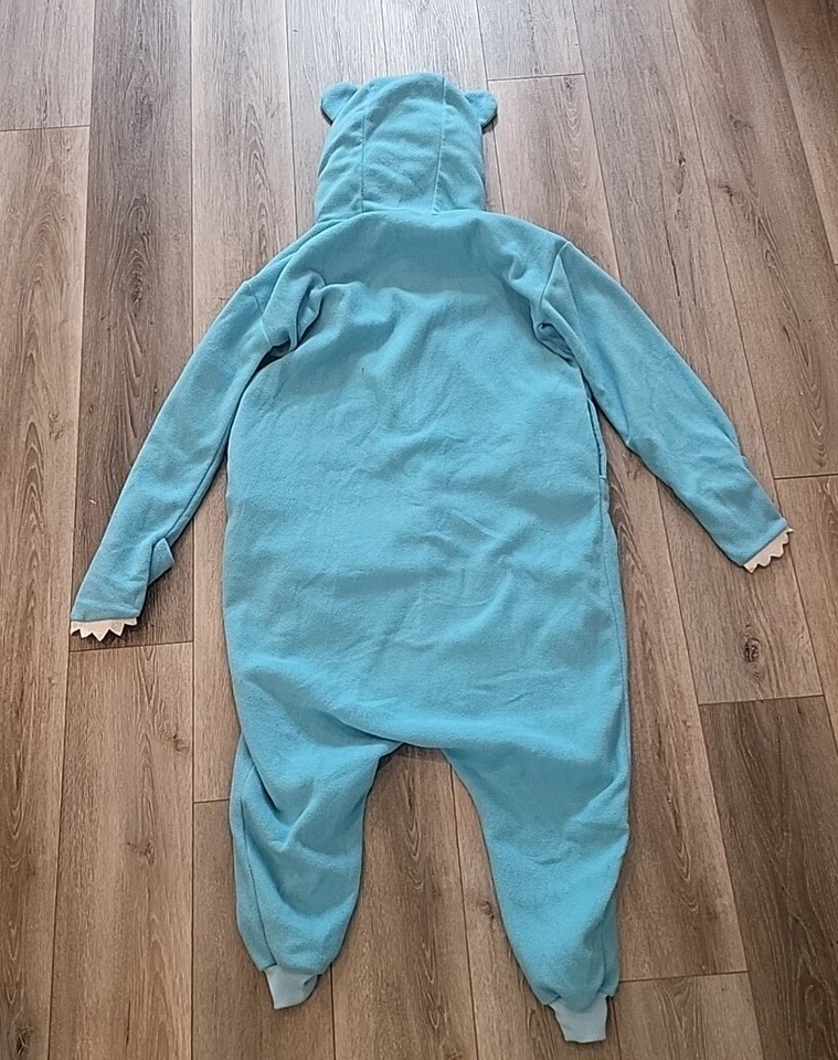 Pokémon Snorlax Sazac Vellón Disfraz Juegos con disfraces Una Pieza Pijama Bolsillos Mediano Foto 4 de 4