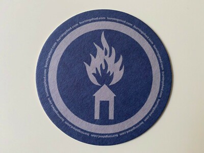 Burning Shed Promo Bierdeckel Coaster - Progressive Steven Wilson Porcupine Tree