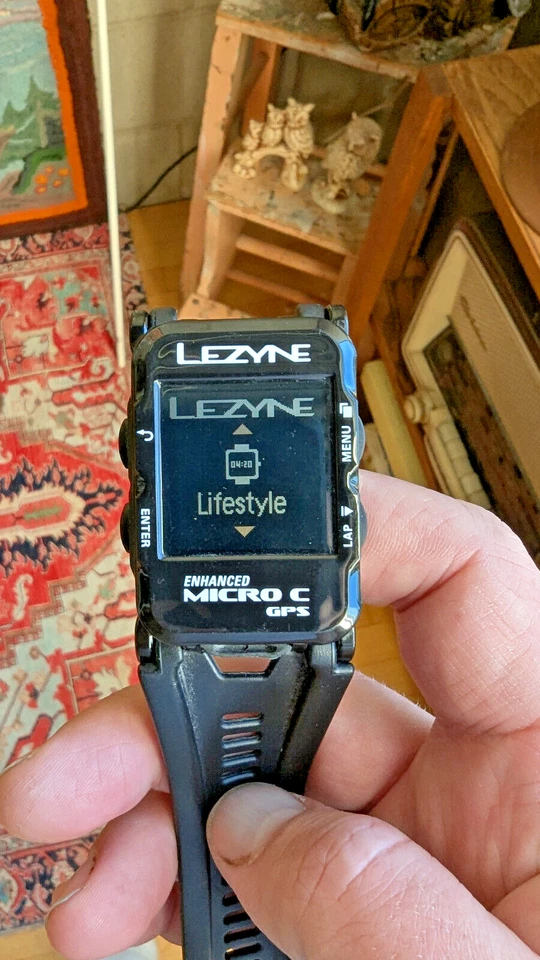 Lezyne Enhanced Micro C GPS - Wearable Biking/Cycling Computer - Color - Image 4 of 4