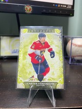 2024-25 Upper Deck Artifacts - Carter Verhaeghe #2 Neon Green