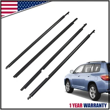 For Toyota Highlander 2008-2010 Window Weatherstrip Seal Belt Moulding Trim