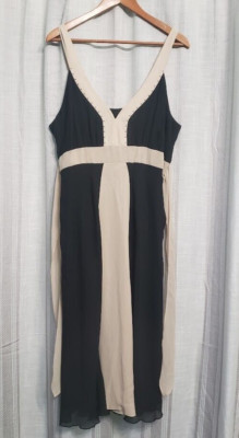 Jonathan Martin Black and White Dress Size 14w