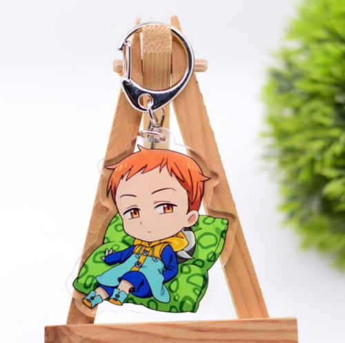 The Seven Deadly Sins Anime King Keychain | eBay