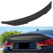 Carbon Fiber & PSM Style Trunk Spoiler For BMW 330i M3 330e xDrive Black