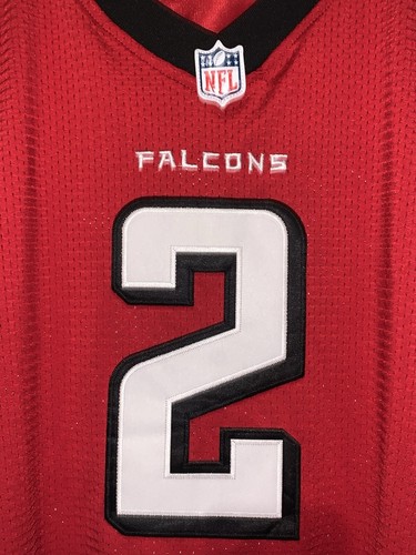 Atlanta Falcons Matt Ryan #2 NFL Nike On Field Men’s Red Football Jersey Sz 44 - Picture 2 of 11