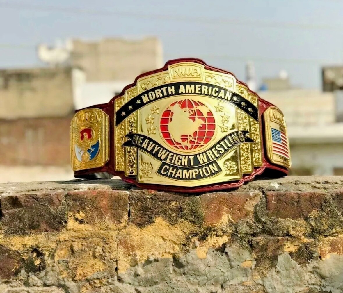 NWA North American Heavyweight Wrestling Champion Title Belt 