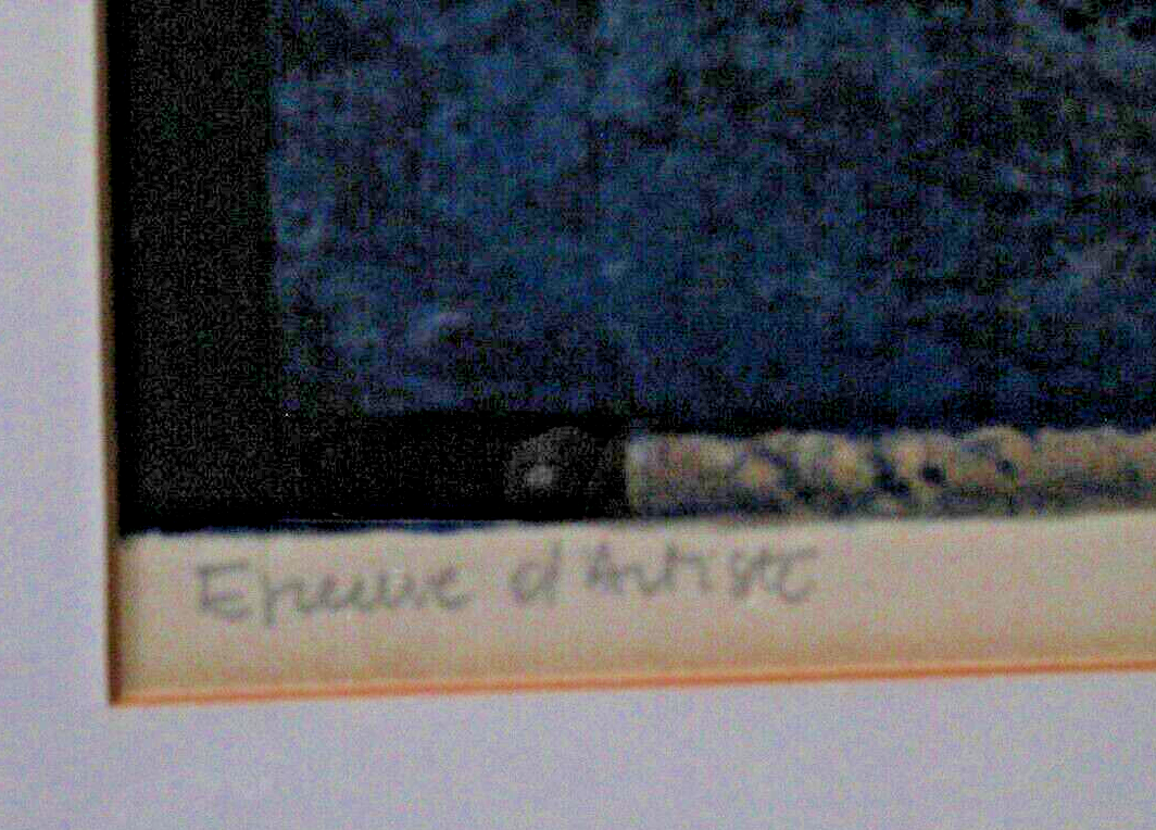 Pierre Bisiaux (1924-2005) Color Lithograph Still Life Signed