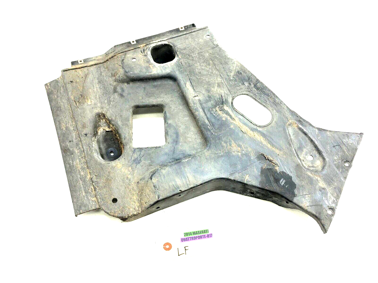 2013-2017 Maserati Quattroporte Ghibli LH Front Underbody Guard  