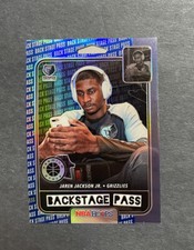 Jaren Jackson Jr. 2019-20 NBA Hoops Backstage Pass Blue Prizm #6 Grizzlies