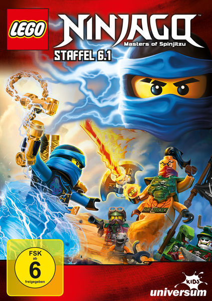LEGO Ninjago Masters of Spinjitzu Staffel DVD