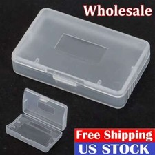 4 50Pc Clear Cartridge Cases For Nintendo Game Boy Advance GBA Games Dust Covers