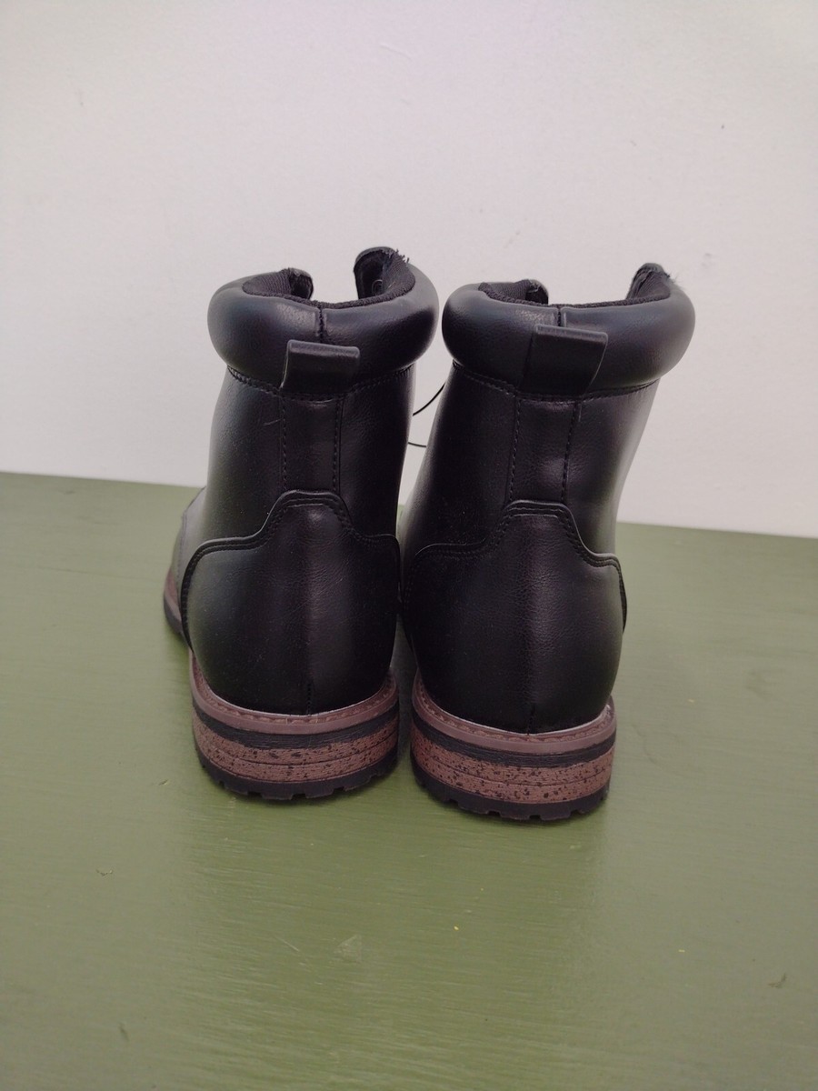 Goodfellow Mens Jeffrey Combat Boots Size 10 Black | eBay display picture 1