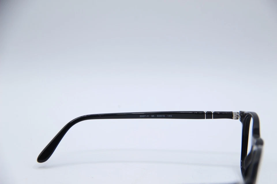 НОВЫЙ PERSOL 3007-V 95 ЧЕРНЫЙ ПОДЛИННЫЙ ДИЗАЙНЕРСКИЕ ОЧКИ 50-19 - Изображение 3 из 4