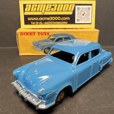 1954-57 Dinky Toys - 172 STUDEBAKER LAND CRUISER - blau - OVP - B