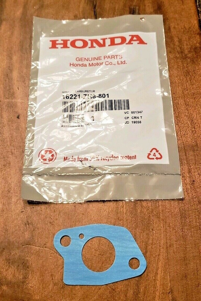 NEW Genuine HONDA Carburetor Gasket GX110 GX120 GX160 EM2500 16221ZH8