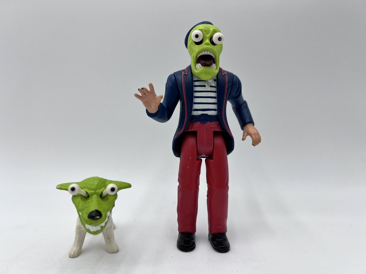 The Mask Jim Carrey Stanley Ipkiss & Max action toys with The Mask Jim Carrey Stanley Ipkiss & Max action toys with
