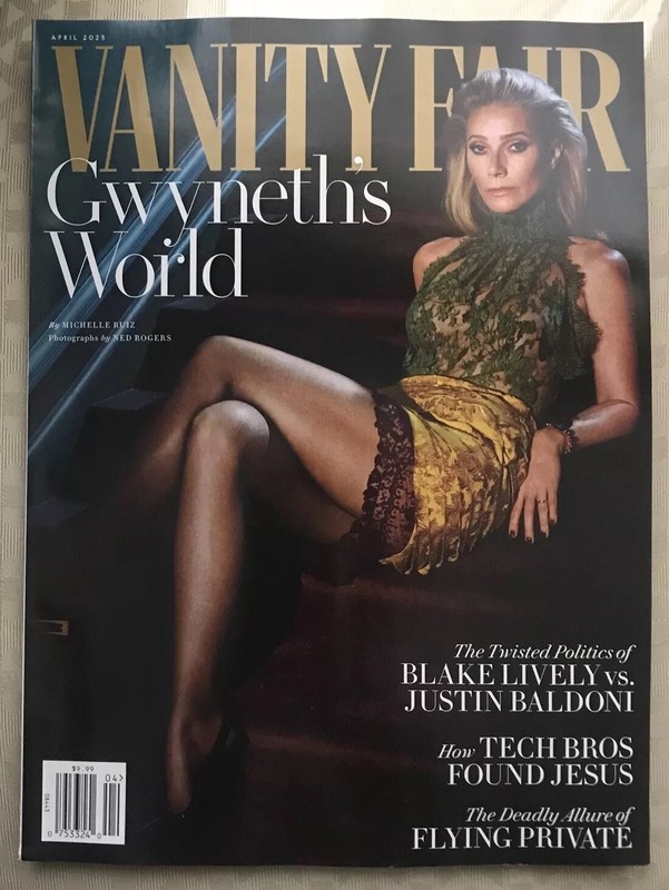 Vanity Fair Magazine April 2025 Gwyneth Paltrow Young Mazino Simone Ashley NEW
