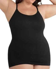 Shapermint Essentials Women's All Day Every Day Scoop Neck Cami Black Size L