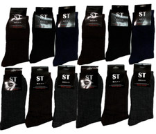 6-12 Pairs Mens Cotton Work Fashion Casual Dress Socks Size 9-11 10-13  SX-203 
