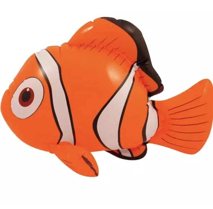 Blow up Fish Nimo 43CM Inflatable Kid s Party Pool Beach Fancy Dress Play Toy
