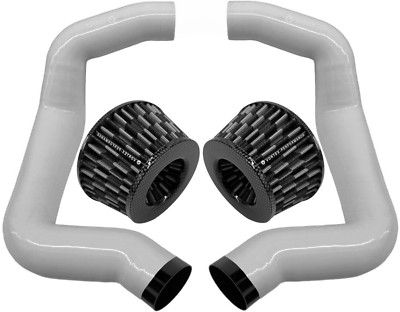for BMW F90 M5 M8 G30 M550I Full Front Mount air intake - WHITE V2 CFAF