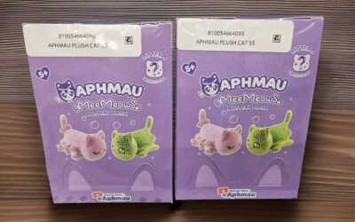((LOT OF 2)) APHMAU MeeMeows UNOPENED FACTORY SEALED Plush Litter 5 