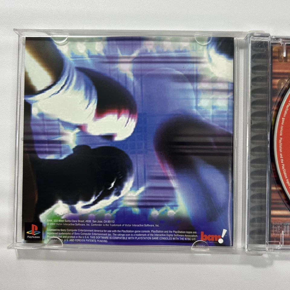 Contender 2 Sony PlayStation 1, 2000 PS1 Complete CIB Tested & Works - Image 3 of 4