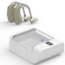 Hearing Aid, Rechargeable Personal Sound Amplifier, Discreet In-Ear Design