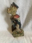 Scarce 1930s Marx Walking Popeye with Parrot Cages Wind-Up Tin Litho Toy