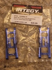 Team Associated RC10 B5 Integy front suspension arms alloy billet machined rare