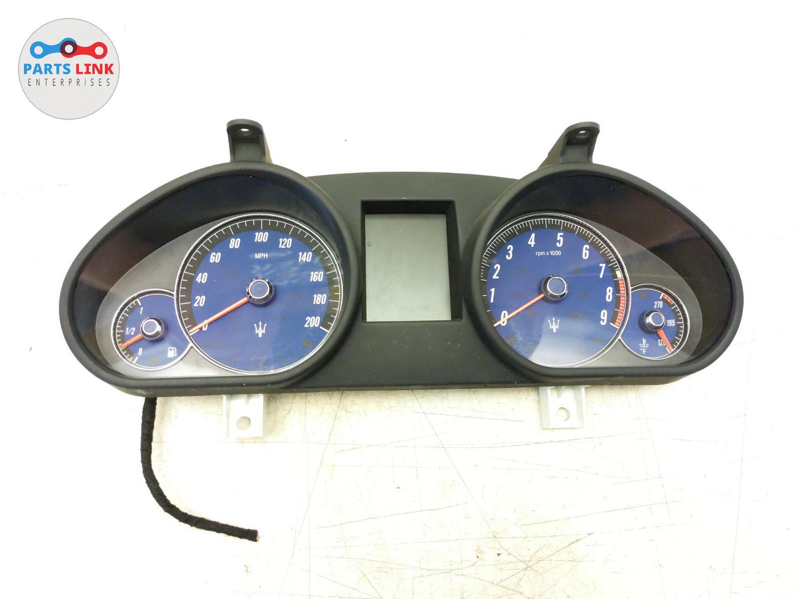 Maserati GranTurismo 2011-2013 Left Instrument cluster