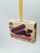 Nutty Buddy unique handmade Custom Christmas ornament - Made to Order