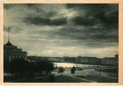 CPA Leningrad ST PETERSBURG Die Newa bei Nacht RUSSLAND (309739)