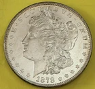 DMPL1878 8 TF Tail Feathers Morgan Silver Dollar Mint State