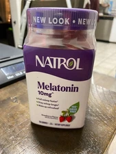Natrol Melatonin 10mg Sleep Aid Strawberry - 190 Gummies Exp 12/2026