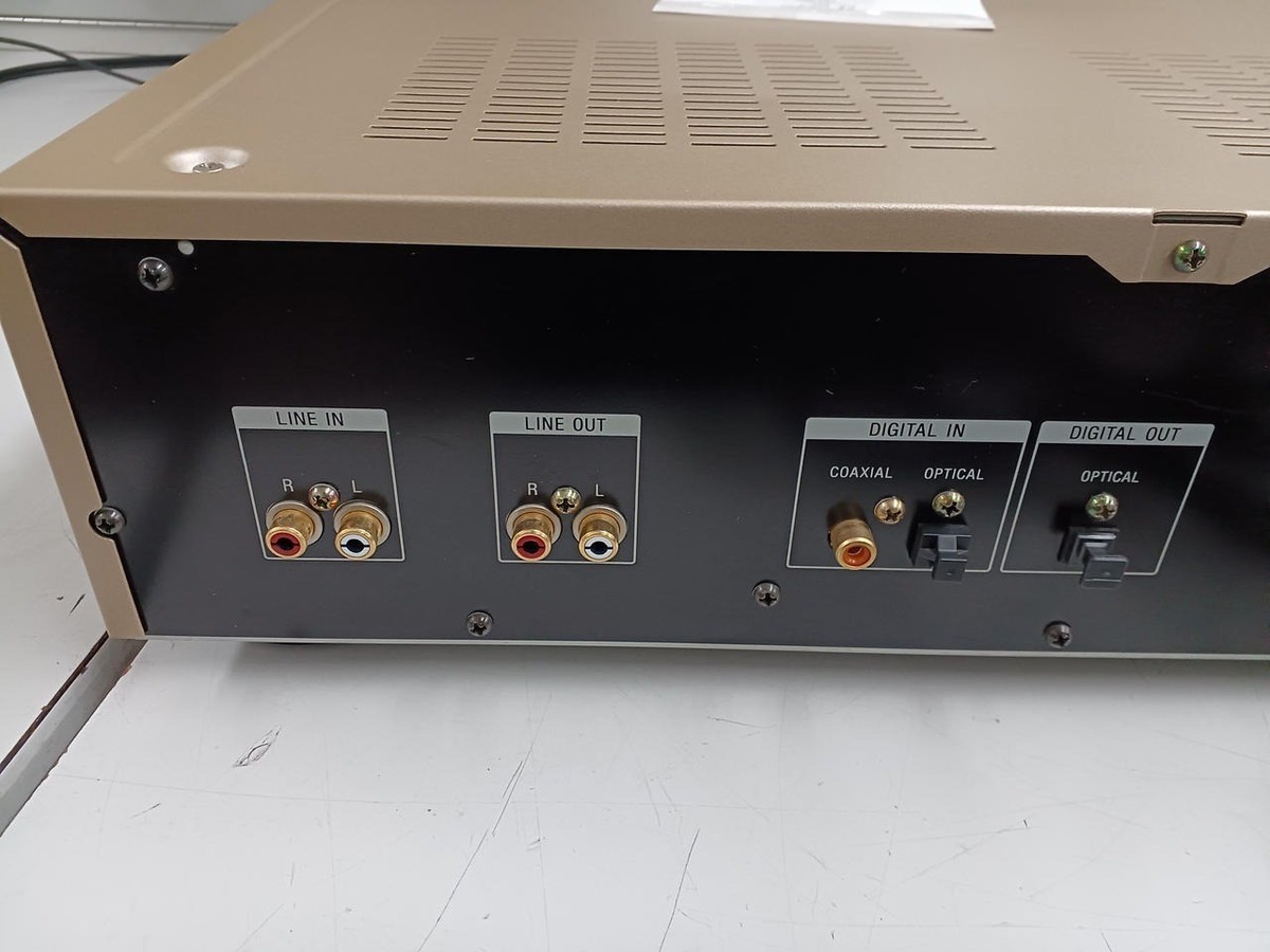 ■SONY 　MDS-JA3ES 　MDレコーダー SONY MDS-JA3ES MD Deck Silver Audio Recorder 1995 Japan