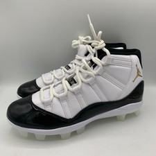 Nike Air Jordan 11 Retro MCS Baseball Cleats Mens Size 10 Gratitude